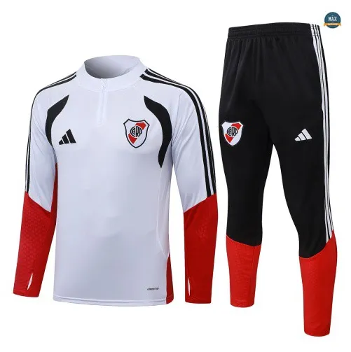 Achetez Survetement Foot River Plate 2026/27 Blanc
