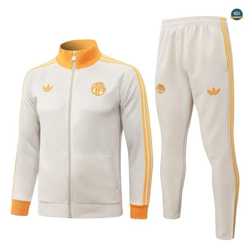 Achetez Veste Survetement Enfant Foot Bayern Munich 2026/27 blan