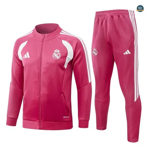 Achetez Veste Survetement Enfant Foot Real Madrid 2026/27 Rose