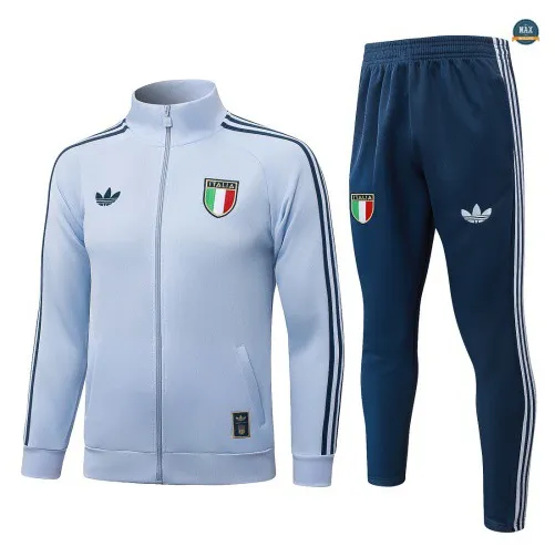 Achetez Veste Survetement Foot Italie 2026/27 Bleu Clair