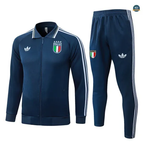 Marque Veste Survetement Foot Italie 2026/27 Bleu Marine