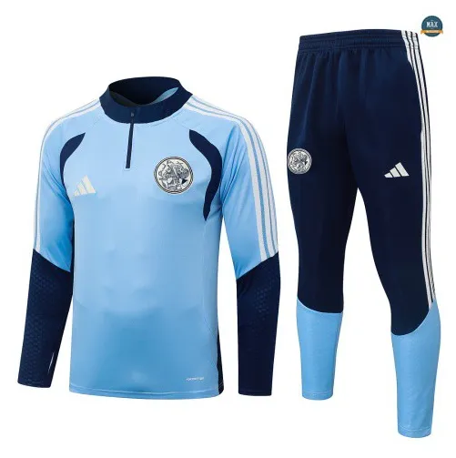 Survetement Enfant Foot Ajax 2026/27 Bleu Clair