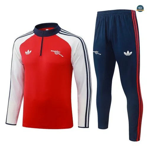 Survetement Enfant Foot Arsenal 2026/27 Rouge/blanc cass�