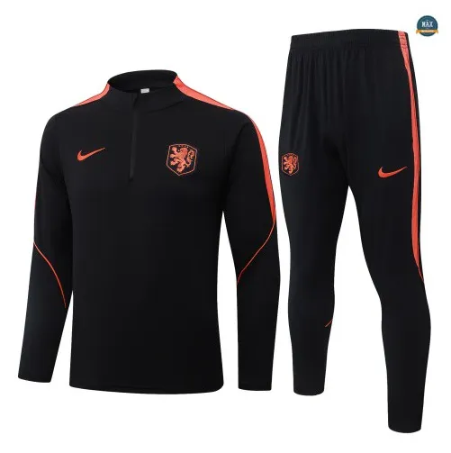 Survetement Foot Pays-Bas 2026/27 Noir