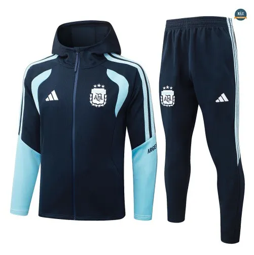 Veste Survetement Enfant Foot Argentine à capuche 2026
