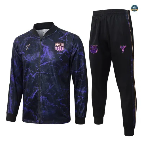 Veste Survetement Enfant Foot Barcelone 2026/27 Noir Vi