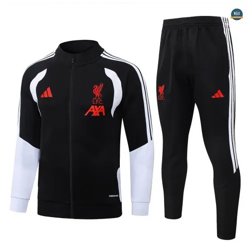 Veste Survetement Enfant Foot Liverpool 2026/27 Noir