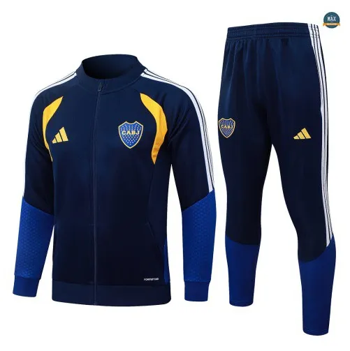 Veste Survetement Foot Boca Juniors 2026/27 Bleu Marine/Ja