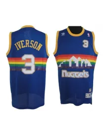 Allen Iverson Denver Nuggets [bleu]