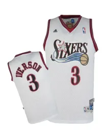 Allen Iverson Philadelphia 76ers [blanc]