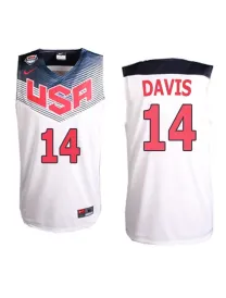 Anthony Davis Usa 2014 - Blanc