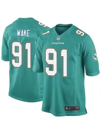 Cameron Wake Des Dolphins De Miami - Aqua Vert