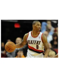 Damian Lillard Portland Trail Blazers [blanc]