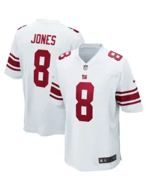 Daniel Jones New York Giants - White