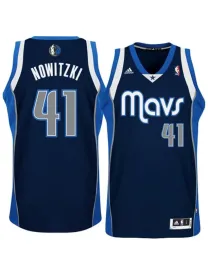 Dirk Nowitzki Dallas Mavericks [bleu Foncé]