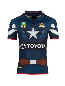 Isc North Queensland Cowboys - Captain America Nrl S/s 2017