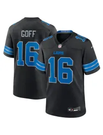 Jared Goff Detroit Lions - Black