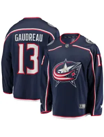 Johnny Gaudreau Columbus Blue Jackets - Navy
