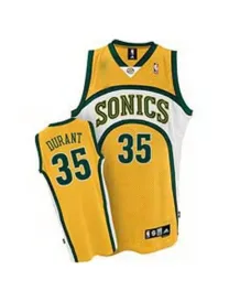 Kevin Durant Seattle Supersonics [jaune]