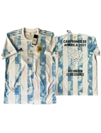 Maillot Argentine Domicile 2021 - Champions