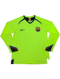 Maillot Fc Barcelona Extérieur 2005/06 Ml