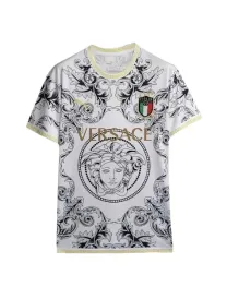 Maillot Italie X Versace 2024 - White