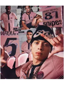 Maillot Psg Ft. Central Cee Third 2024/25 - Authentic