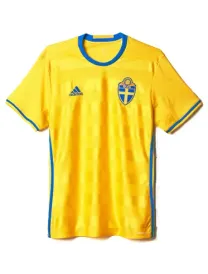 Maillot Suède Domicile Euro 2016