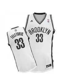 Mirza Teletovic Brooklyn Nets -blanc