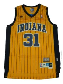 Reggie Miller Indiana Pacers [jaune]