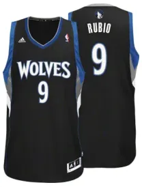 Ricky Rubio Minnesota Timberwolves [noir]