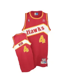 Spud Webb Atlanta Hawks [rouge]