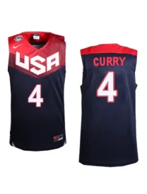 Stephen Curry Usa 2014 - Bleu
