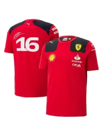 T-shirt Équipe Scuderia Ferrari 2023 - Charles Leclerc