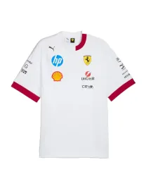 T-shirt Équipe Scuderia Ferrari 2025