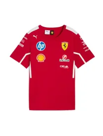 T-shirt Équipe Scuderia Ferrari 2025