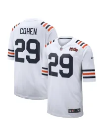 Tarik Cohen Chicago Bears - White