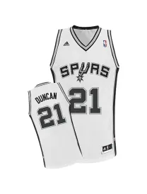Tim Duncan San Antonio Spurs 2011/2012 [blanc]
