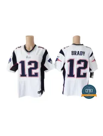 Tom Brady New England Patriots - White