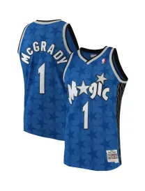 Tracy Mcgrady Orlando Magic Mitchell&ness - Blue