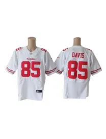Vernon Davis San Francisco 49ers - Blanc