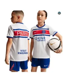 Maillot PSG Enfant Dri-FIT Domicile Avant-Match Blanc 2026/27