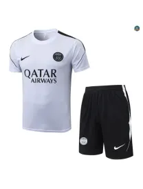Maillot Training Foot PSG + Shorts 2026/27 Blanc