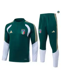 Survetement Enfant foot Italie 2026/27 vert noirâtre