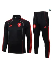 Survetement Enfant foot Liverpool 2026/27 Noir Retro
