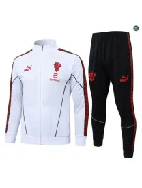Veste Survetement Enfant foot AC Milan 2026/27 Blanc