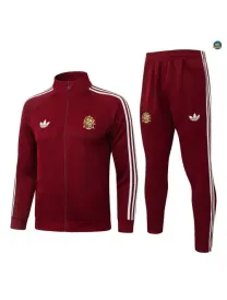 Veste Survetement Enfant foot Espagne 2026/27 Rouge