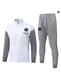 Veste Survetement Enfant foot PSG 2026/27 Blanc