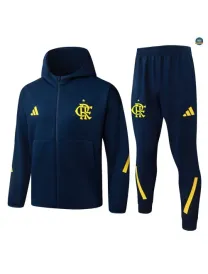 Veste Survetement foot à capuche Flamengo 2026/27 Bleu Marine