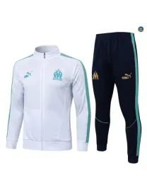 Veste Survetement foot Marseille 2026/27 Blanc